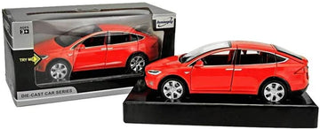 Diecast model cars tesla toy cars mode toy car with sound & light