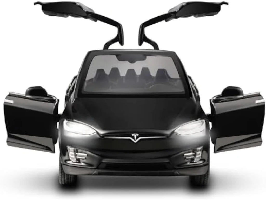 Diecast model cars tesla toy cars mode toy car with sound & light