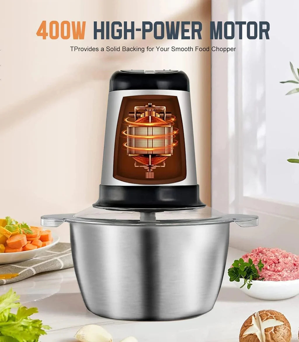 Electric Food Chopper 1200 Watt 3L