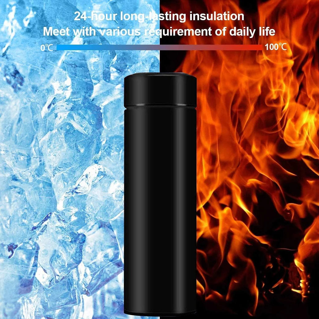 LED Temperature Display Water Bottle