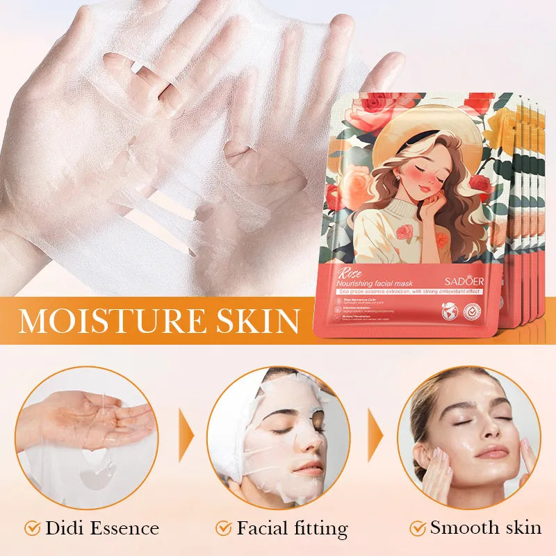 SADOER Rose Anti-Nourishing Facial Mask